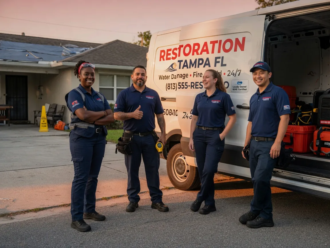 Water Damage Restoration company in New Providence, IA